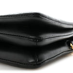 Lambskin Embossed Monogram Pochette Coussin Black