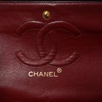 Lambskin Quilted Small Double Flap Black