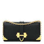 Saffiano Cahier Mini Bag Black