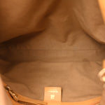 Tumbled Calfskin Medium Voyou Bag Mustard