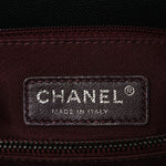 Caviar Quilted Medium Coco Handle Flap Black