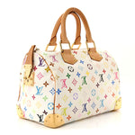 Monogram Multicolor Speedy 30 White