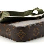 Monogram Felicie Strap & Go Kaki