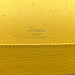 Ostrich Mini Sac Roulis Jaune Citron