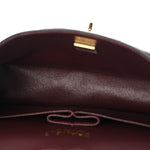 Lambskin Quilted Small Double Flap Black