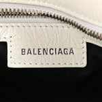 Agneau Arena Neo Cagole Handbag XS Optic White