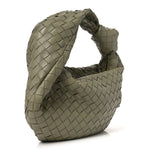 Nappa Intrecciato Teen Jodie Hobo Travertine