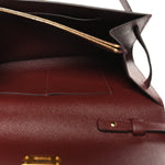Epsom Kelly Wallet To Go Rouge Sellier