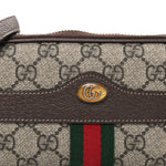 GG Supreme Monogram Web Mini Ophidia GG Bag Brown