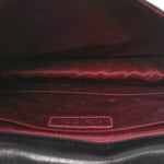 Lambskin Quilted Medium Golden Class Flap Black