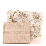 Oblique Medium Book Tote Rose Des Vents