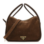 Camoscio Darling Shoulder Bag Cocoa Brown