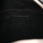 Sakai Be Green Calfskin Diagonal Stitched Mini Blondie Shoulder Bag Craclet Brown