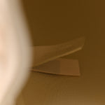 Grained Calfskin Micro Marcie Bucket Bag Misty Ivory