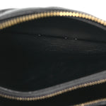 Lambskin Crystal Embellished Monogram Coussin BB Black