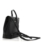 Calfskin Lockme Mini Backpack Black