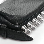 Primal Lambskin Mini Ricco Shoulder Bag Black