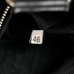 Tessuto Nylon Moon Shoulder Bag Black