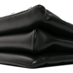 Lambskin Embossed Monogram Coussin MM Black