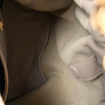 Buttery Nappa Lambskin Small Squeeze Bag Pearl Grey
