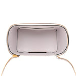 Grained Calfskin VSling Vanity Case White