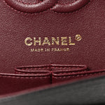 Caviar Quilted Small Double Flap Black