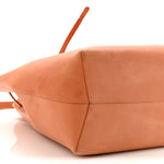 Vegetable Tanned Calfskin Bucket Bag Cammello Rosa