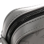 Calfskin Monogram Shadow Trio Messenger Anthracite Gray