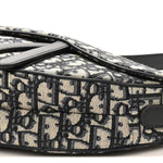 Oblique Saddle Bag Blue