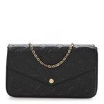 Empreinte Pochette Felicie Chain Wallet Black