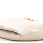 Lambskin Matelasse Monogram Medium Jamie 4.3 Pochon Blanc Vintage