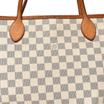 Damier Azur Neo Neverfull MM Rose Ballerine