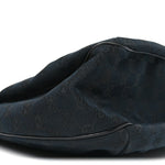 Monogram Large New Ladies Web Hobo Black