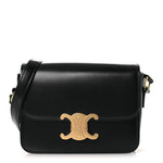 Shiny Calfskin Teen Triomphe Black