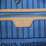 Monogram Inside Out Neverfull Bandouliere MM Gaston Blue