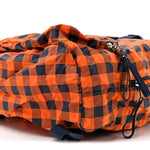 Nylon Damier Masai Adventure Practical Backpack Orange