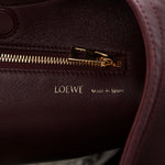 Buttery Nappa Lambskin Medium Squeeze Bag Dark Burgundy