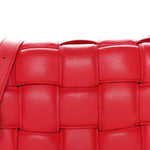Nappa Maxi Intreccio Padded Cassette Crossbody Bag Firework