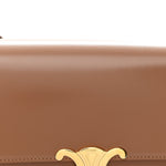 Shiny Calfskin Medium Triomphe Bronze