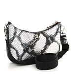 Calfskin Amazonia Loubila Mini Chain Shoulder Bag Multicolor