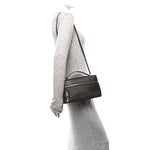 Ox Calfskin Woven Extra Bag L27  Colour Pecora Nera