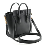 Smooth Calfskin Nano Luggage Black