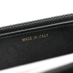 Lambskin Quilted Boy Wallet On Chain WOC Black