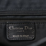 Canvas Diorissimo Buckle Messenger Black