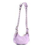 Agneau Arena Le Cagole Shoulder Bag XS Lilac