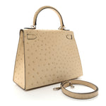 Ostrich Kelly Sellier 28 Parchemin