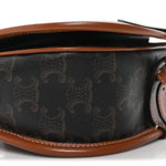Triomphe Canvas Medium Folco Bag Tan