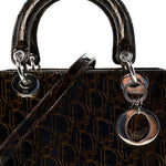 Patent Ultimate Medium Lady Dior Brown