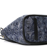 Visetos Large Project Reversible Shopper Tote Black