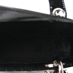 Patent Cannage Mini Lady Dior Black